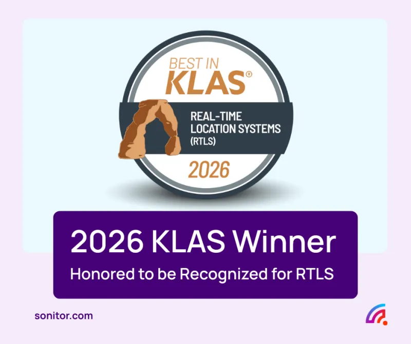 2026 KLAS Winner for RTLS